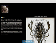 Tablet Screenshot of monsterofnix.com